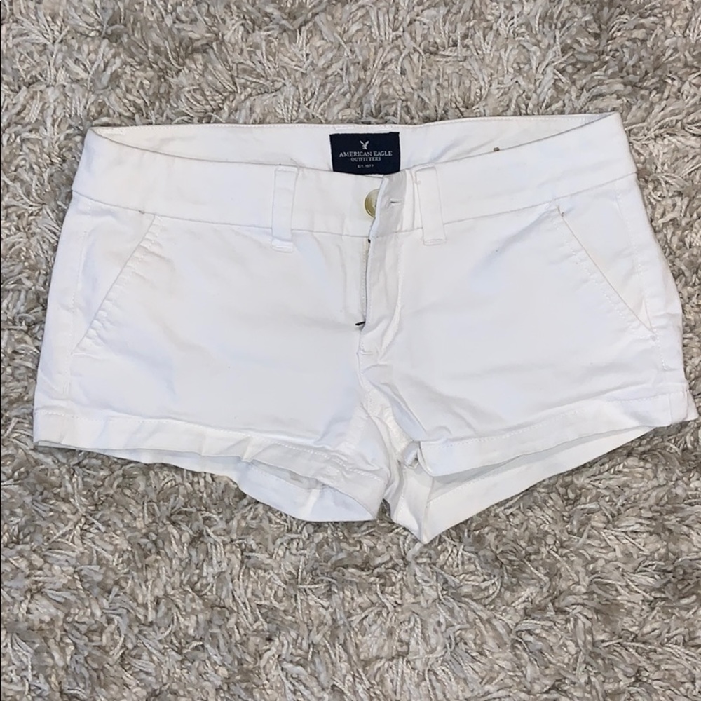 American Eagle White Shorts Never Worn